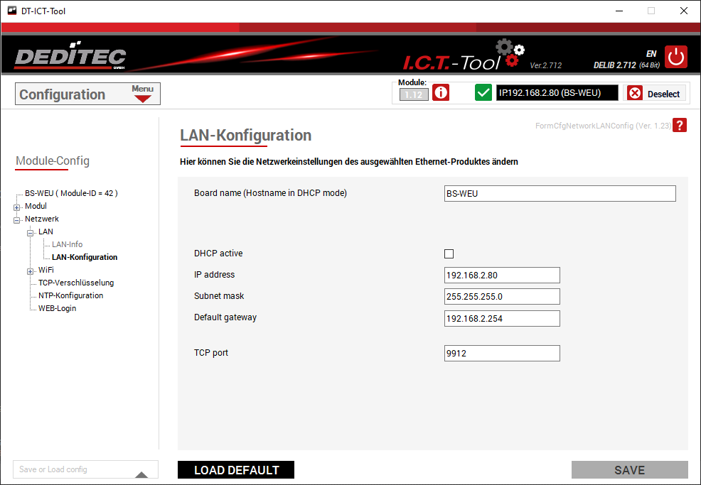 FormCfgNetworkLANConfig