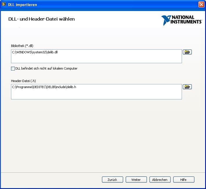 sw_install_labview_snap_delib_einbinden_dll_header