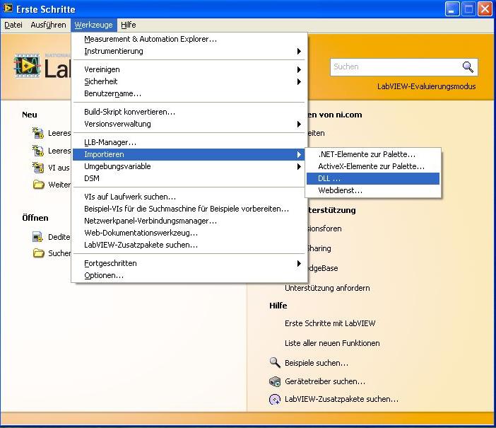 sw_install_labview_snap_delib_einbinden_importieren