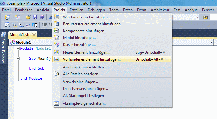 sw_install_vbnet_snap_delib_einbinden_include