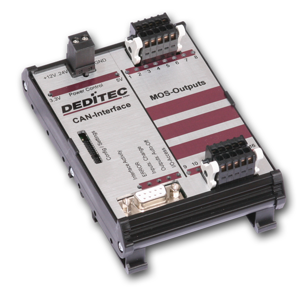 CAN-Modul mit 16 digitalen 24V-PWM-Ausgängen