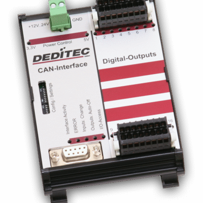 RO-CAN 16/32/64 * Switch relay/MOSFET outputs via the CAN bus