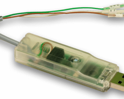 USB-RS-232 (TTL level) converter for connecting serial interfaces (TTL level) to the PC via USB