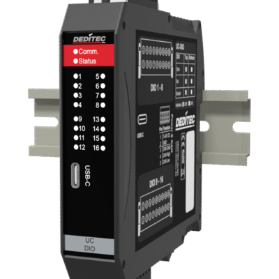 UC-USB module with 16 optocoupler inputs