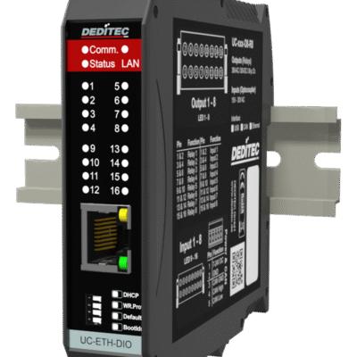 UC-USB module with 16 optocoupler inputs