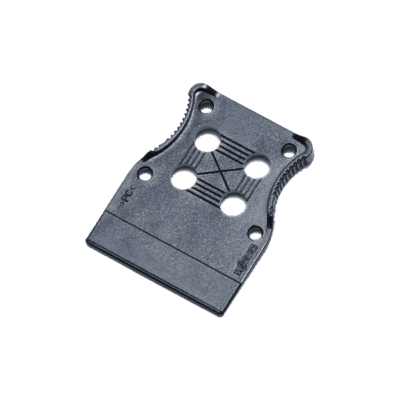 Strain relief plate for 16 or 18-pin Wago connectors