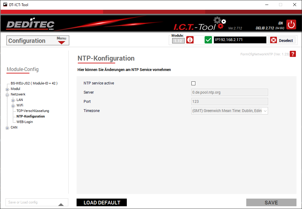 FormCfgNetworkNTP