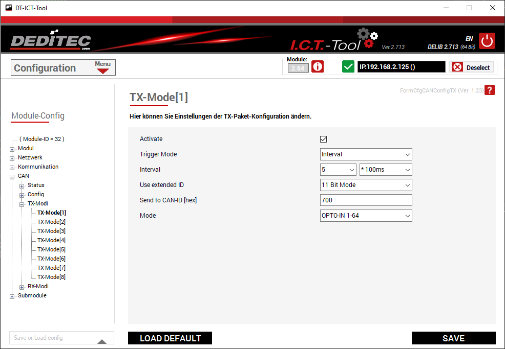 M2M CAN TX